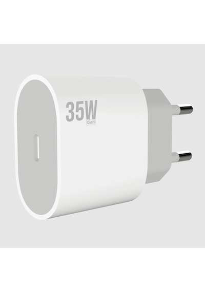 Katjmer Kj-35pg-n Gan 35w Pd Şarj Adaptörü Beyaz