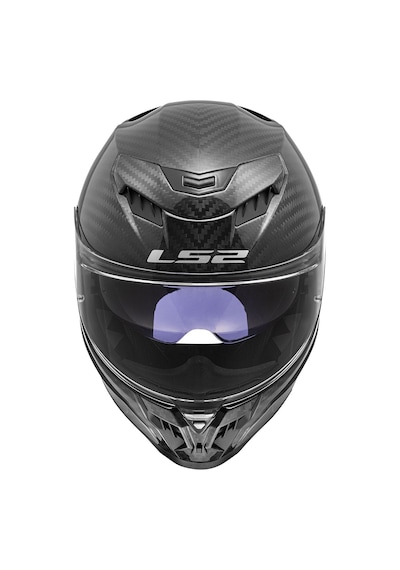 Ls2 Dragon Karbon Mat Kask Mat Siyah