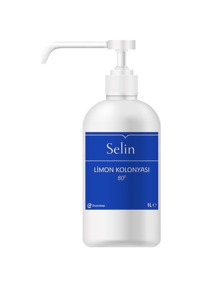 Selin 80 Derece Limon Kolonyası Pompalı 1 L
