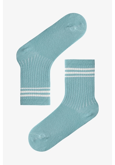 Penti Mavi Erkek Çocuk Zen Stripes 4lü Soket Çorap Mavi