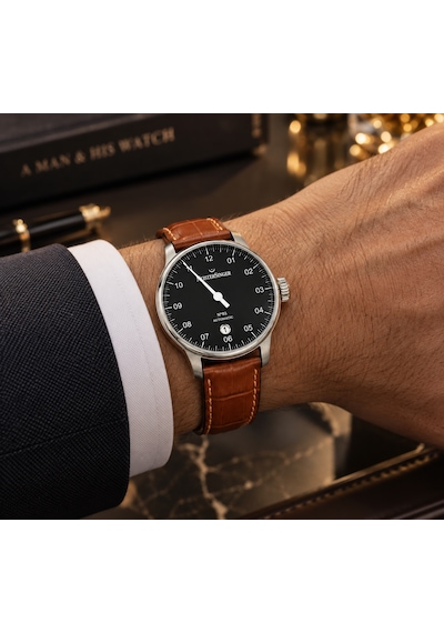 Meistersinger Die Zeit Limited Edition 18/50 Otomatik İsviçre Kol Saati