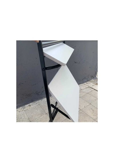 49x83 Cm Çalışma Masası Metal Ayaklı Ders Çalışma Masası Beyaz