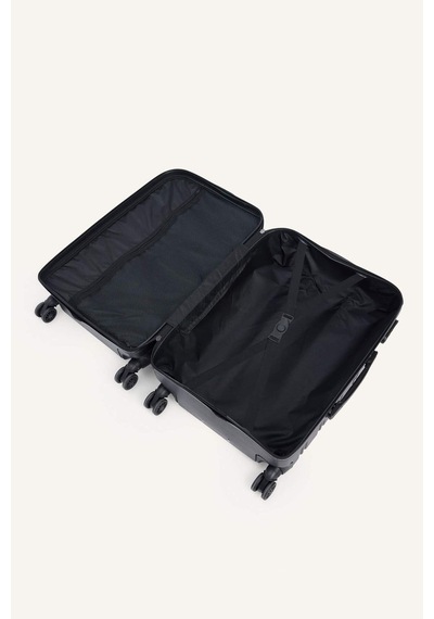 Defacto Unisex Sert Kapaklı Orta Boy Valiz H2485axnsbk60 Siyah-bk60