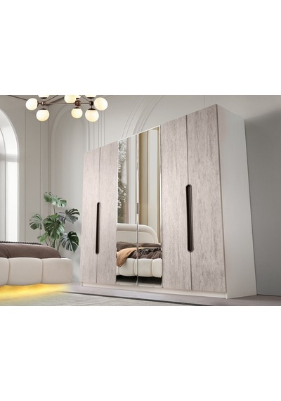 Uludag Dolap Mdf 6 Kapılı Dolap Aytaşı