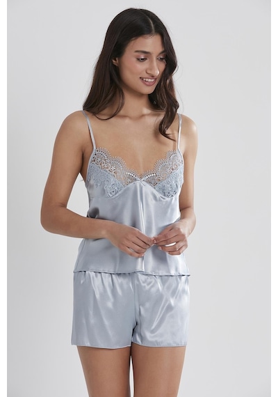 Pierre Cardin 6325 Kadın Saten Altılı Set - Mist Mist