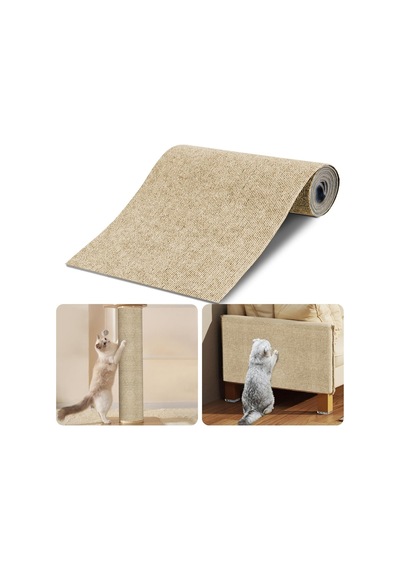 Tr 200 Cm X 40 Cm Kendinden Yapışkanlı Kedi Tırmalama Matı, Kediler İçin Kedi Tırmalama Matı, Kedi Tırmalama Ma