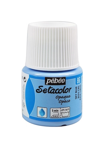 Pebeo Setacolor Opak Kumaş Boyası 86 Sky Blue