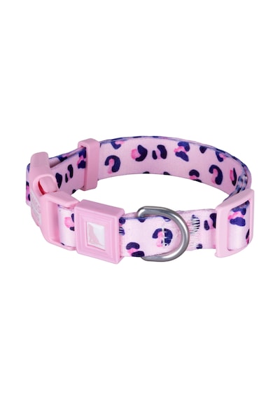 Swissplus Urban Paws Pink Leo Recycled Köpek Tasması - 20 Mm Beyaz - Pembe
