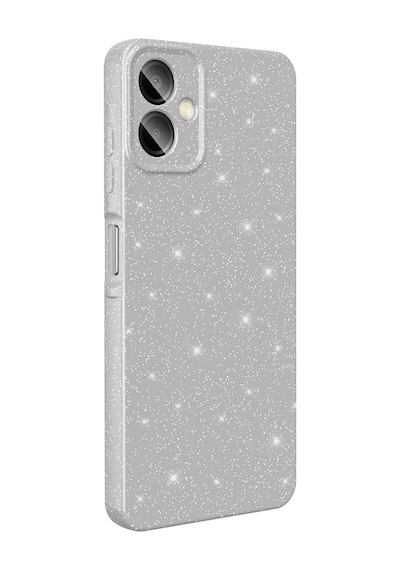 Ariatech Galaxy Uyumlu A06 Kılıf Kamera Korumalı Simli Lüks Koton Kapak - Açık Pembe AÇIK PEMBE