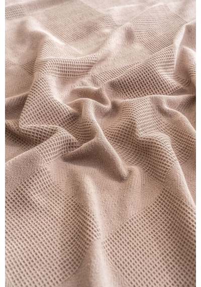Soley Serenity %100 Pamuk 200 X 220 Cm Çift Kişilik Pike Bej