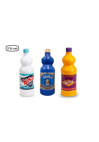 Birka Çamaşır Suyu 1 Kg+birka Kireç Çözücü 1kg+birka Tuz Ruhu1kg