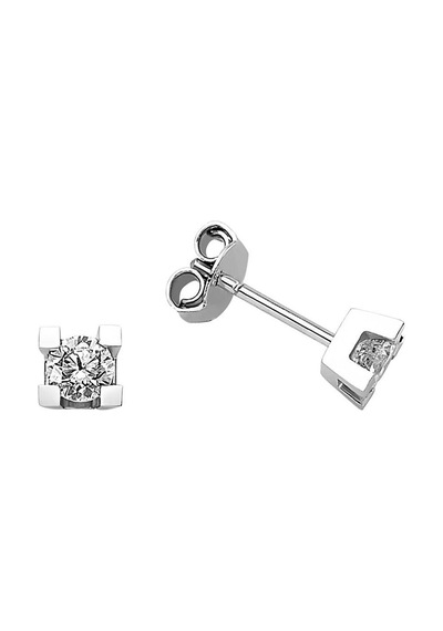 18 Ayar 0.08ct E-f Vs Tektaş Küpe Wpe3311-4