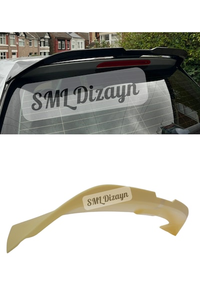 Volkswagen Golf 7 R Line Spoiler Boyasız Golf 7 Gti Spoyler-kanat