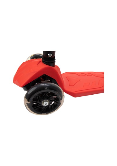 Xslide Işıklı Tekerlekli Scooter-KIRMIZI