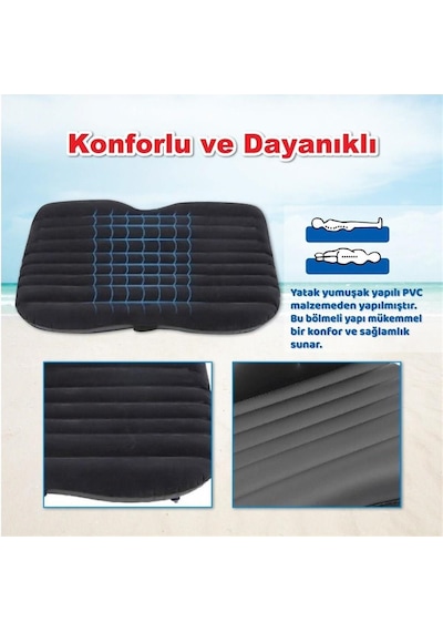 Araç İçi Şişme Yatak Araba Arka Koltuk Yatağı