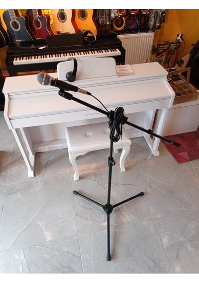 Mikrofon Standı Ayaklığı + D-sound Dinamic Mikrofon + Mic Kablosu Seti