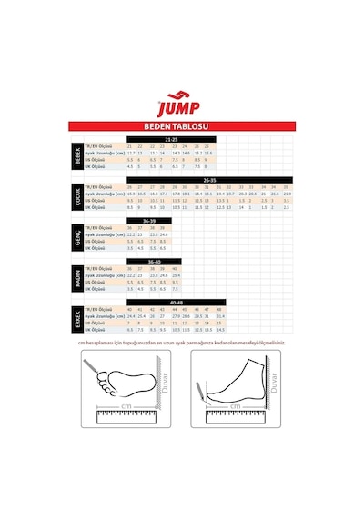 Jump 27974 Merdane E-whıte/l-grey Spor Ayakkabı 001