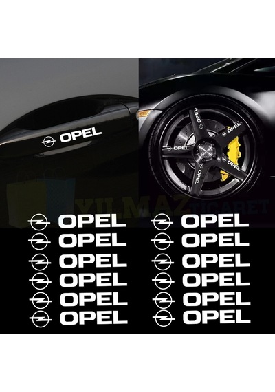 Opel Logo Yan Ayna Kapı Kolu Jant Oto Sticker Yapıştırma 12 Adet 10 X 1,5 Cm Opel Logo Yan Ayna Kapı Kolu Jant Oto Sticker Yapıştırma 12 Adet 10 X 1,5 Cm
