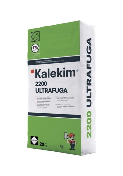 2251 Ultrafuga Silikon Katkılı Beyaz Derz Dolgu 20 Kg