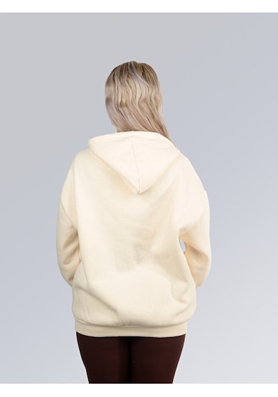 Metropol Stili Kapüşonlu Sweatshirt 001