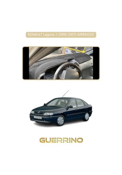 Renault Laguna 1 2000-2007 Aırbagsıztorpido Koruma Halısı Bej Kenar