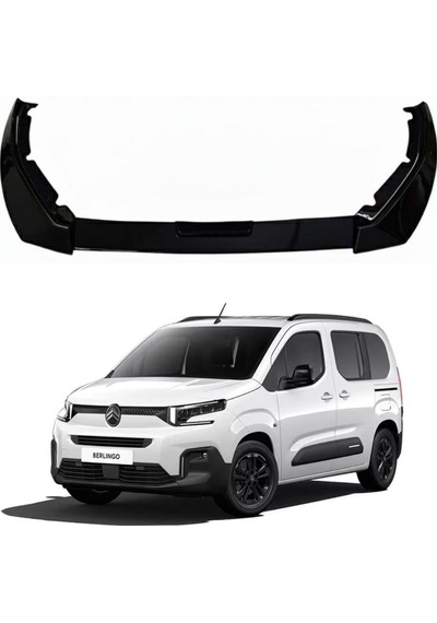 Citroen Berlingo Ön Tampon Altı Lip 3 Parça 2023-2025