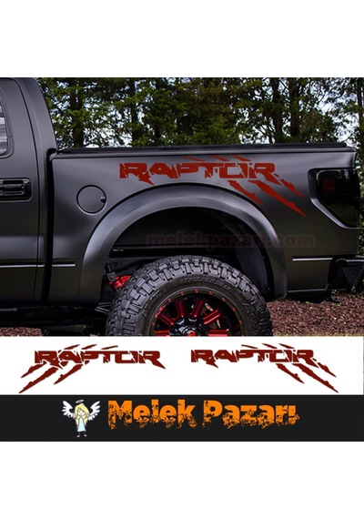 Ford Raptor Offroad Pençe Izi Sticker