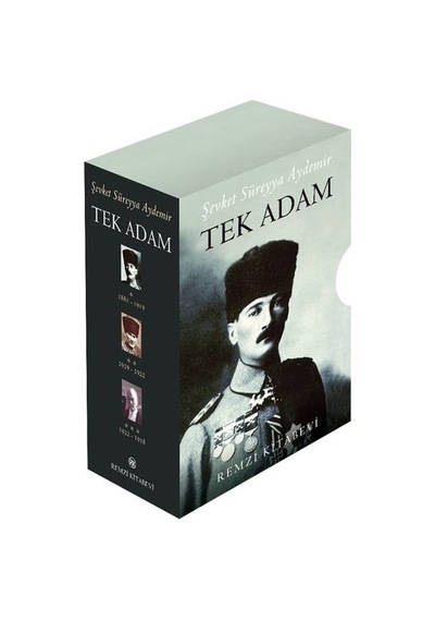 Tek Adam Seti - Büyük Boy - 3 Kitap Takım - Şevket Süreyya Aydemir - Remzi Kitabevi