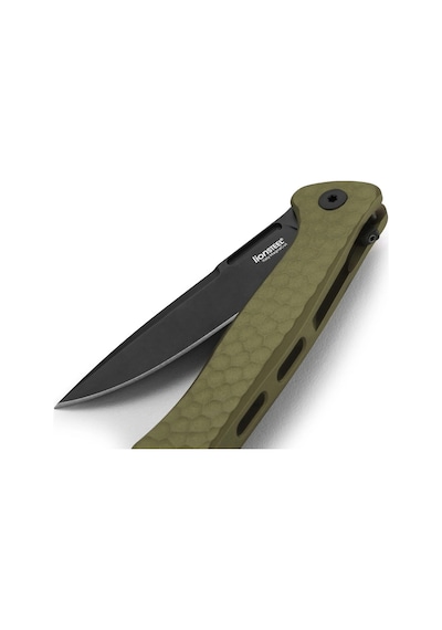 Lionsteel Emmet Em01a Gb Old Black Blade Magnacut Green Aluminium Hammertone Kamp Çakı Yeşil