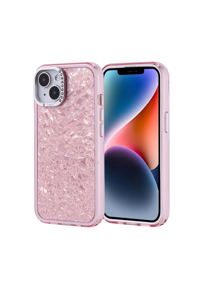 Apple iPhone 13 İle Uyumlu Kılıf Pembe Kapi Kapak Taşlı Apple iPhone 13 İle Uyumlu, Pembe Sku: Zeusb0fdqvnklc