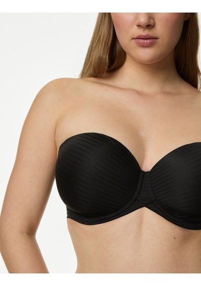 Marks & Spencer Body Define:trade Mark: Balenli Straplez Sütyen Siyah
