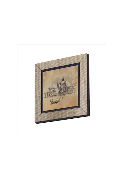 Venedik Görseli Baskılı Mdf Magnet 7x7 413