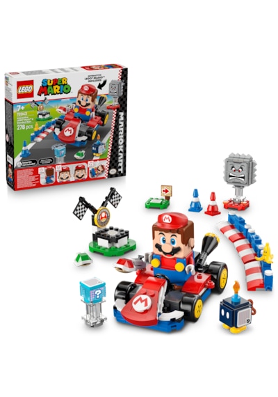 LEGO® Super Mario™: Mario Kart™ – İnteraktif LEGO® Mario™ ve Standard Kart 72043 - 7 Yaş ve Üzeri Çocuklar için Oyuncak Yapım Seti (278P) LEGO® Super Mario™: Mario Kart™ – İnteraktif LEGO® Mario™ ve Standard Kart 72043 - 7 Yaş ve Üzeri Çocuklar için Oyuncak Yapım Seti (278P)