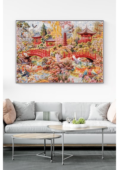 Anatolian 3000 Parçalık Puzzle - Japon Bahçesi 4938
