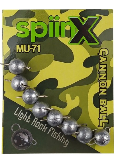 Spıınx Cannon Ball Jıghead Ham Ignesız 2,5g 8p 1 Pack