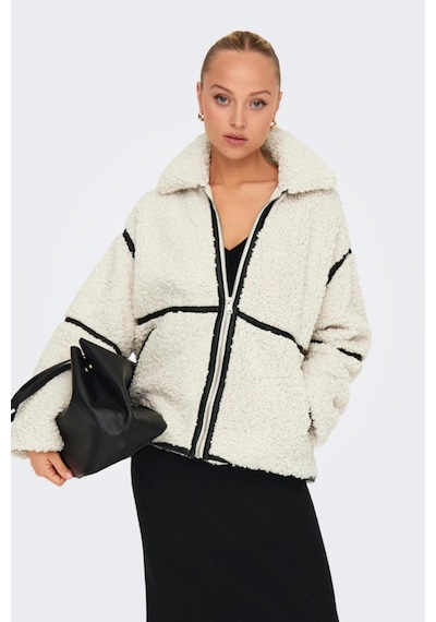 Only Onlparıs Teddy Jacket Lıfe Otw Cc Beyaz 15322440 Cok Renkli Çok Renkli