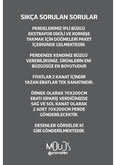 Bej Minimal Çiçek Desenli Süet Oturma Odası Salon Fon Perde Baskılı Ekstrafor Büzgü 2 Kanat Prd-1058 Çok Renkli