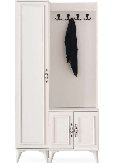 Irmak Portmanto Askılık Ayakkabılık Aynalı 100x37x195 001