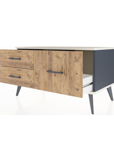 Hyperion Şifonyer 3 Raflı 88x44x48 Antrasit-aytaşı/çam Aytaşı/çam Hyperion Şifonyer 3 Raflı 88x44x48 Antrasit-aytaşı/çam Aytaşı/çam