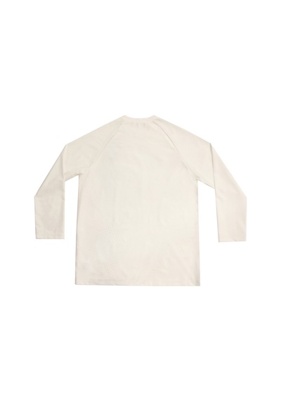 Neopy Uv Korumalı Genç Uzun Kollu Tek Üst Mayo Erkek Çocuk Tshirt 5317 Beyaz Beyaz