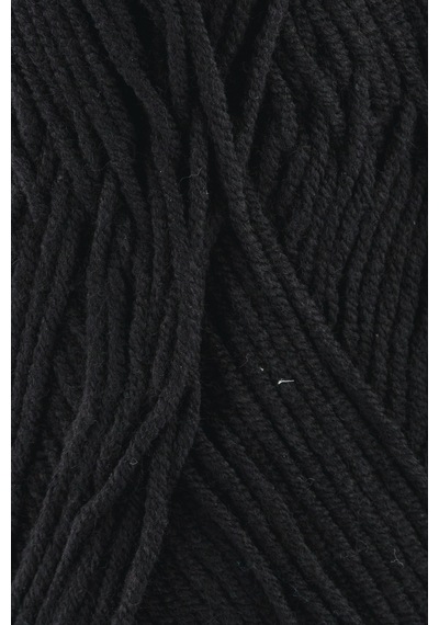Sensy Chino El Örgü İpi Kazak Bluz Yelek Hırka İpi Tunik Amigurumi İp Siyah 100 Gr - 330 M