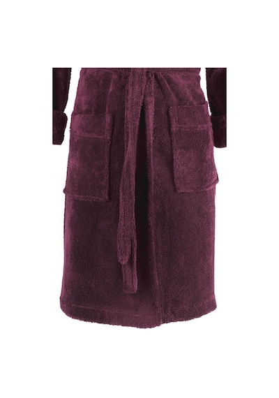 Maisonart Rob Şalyaka Wellsoft Peluş Sabahlık Robdeşambr Bornoz Bordo S/m Bordo