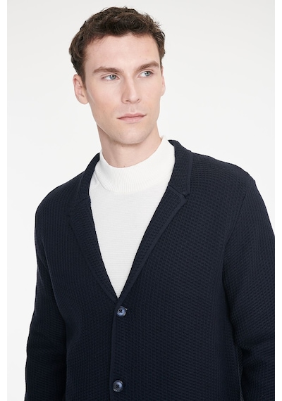 Ac&co Erkek Lacı Pamuklu Standart Fit Normal Kesim Mono Yaka Torba Cepli Jakarlı Triko Ceket Ac&co Erkek Lacı Pamuklu Standart Fit Normal Kesim Mono Yaka Torba Cepli Jakarlı Triko Ceket