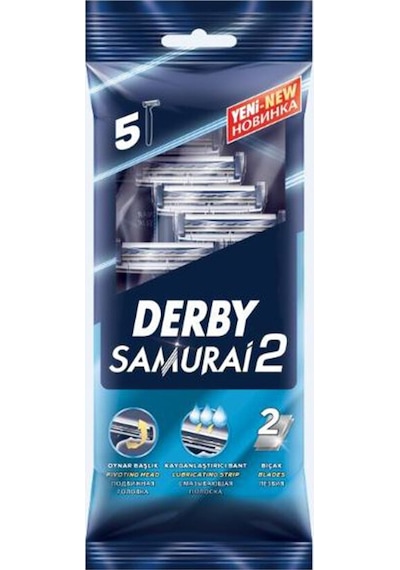 4 Adet Samurai Klasik 5'li Poşet