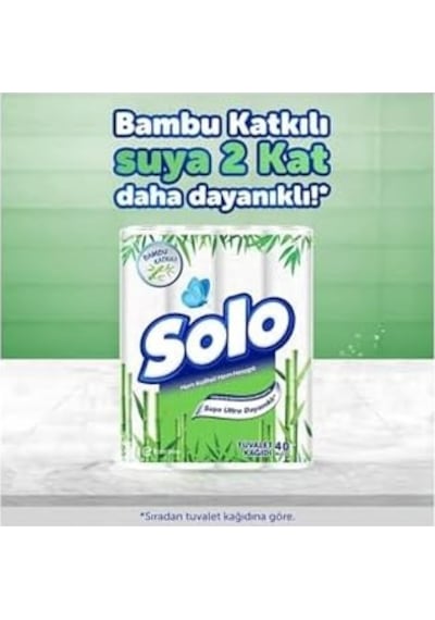 Solo Tuvalet Kağıdı Bambu Katkılı 16'lı