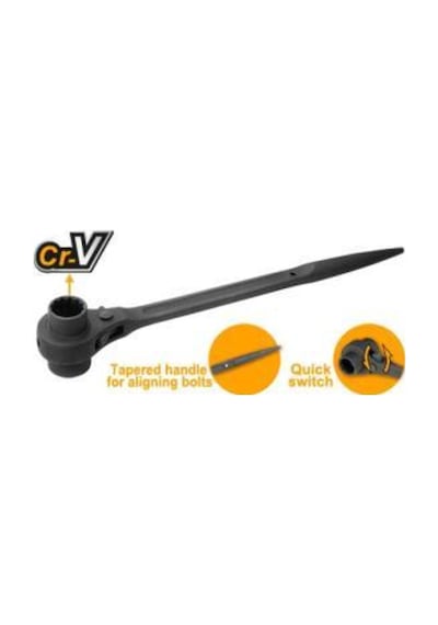 Ingco HRSTW17211 Çift Taraflı Lokma Anahtarı 17x21 MM