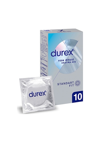 4 Adet Durex Prezervatif Yok Ötesi Extra His 10'lu