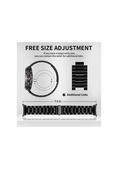 Samsung İle Uyumlu Galaxy Watch 7 Ultra 47mm Kordon Klipsli Metal Kordon 04 +kısaltma Aparatı Çok Renkli Samsung İle Uyumlu Galaxy Watch 7 Ultra 47mm Kordon Klipsli Metal Kordon 04 +kısaltma Aparatı Çok Renkli