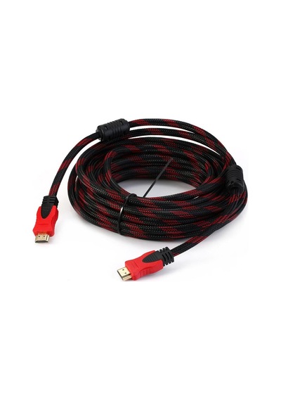 POLAXTOR HDMI KABLO GOLD 1.4V 3D 4K ÖRGÜLÜ FİLTRELİ 10MT