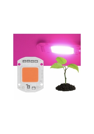 220V 50W Grow Led Full Spectrum Cob Led (Bitki Yetiştirme Ledi)